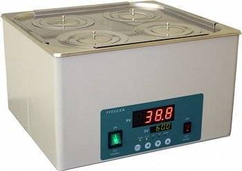 Купить Баня водяная лабораторная Stegler WB-4 (4-мест, до 100 °С) SIBAGROPRIBOR по лучшей цене с доставкой - интернет-магазин Прогрессивные решения