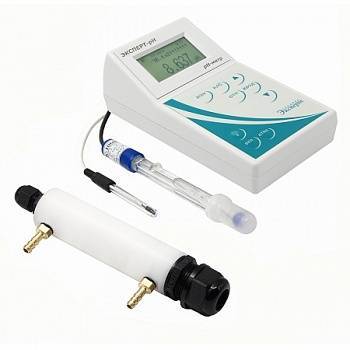 Купить Портативный ph-метр Эксперт-рН (проточный) SIBAGROPRIBOR по лучшей цене с доставкой - интернет-магазин Прогрессивные решения