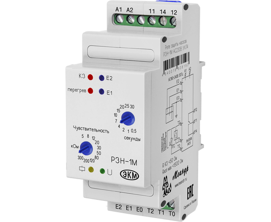 Купить Реле защиты насосов РЗН-1М АС230В УХЛ4 EKM по лучшей цене с доставкой - интернет-магазин Прогрессивные решения