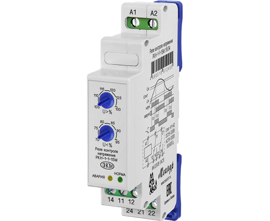 Купить Реле РКН-1-1-15М УХЛ4 EKM по лучшей цене с доставкой - интернет-магазин Прогрессивные решения
