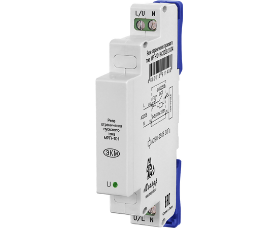 Купить Реле ограничения пускового тока МРП-101 AC230В УХЛ2 EKM по лучшей цене с доставкой - интернет-магазин Прогрессивные решения