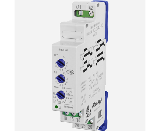 Купить Реле РВО-26 ACDC24-240B УХЛ4 EKM по лучшей цене с доставкой - интернет-магазин Прогрессивные решения