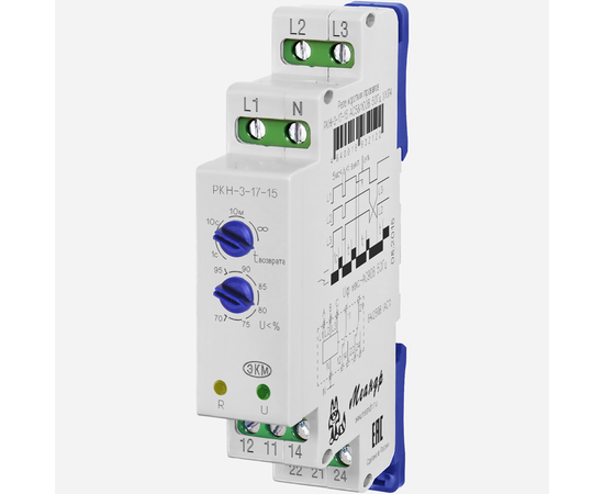 Купить Реле РКН-3-17-15 AС58В/АС100В УХЛ4 EKM по лучшей цене с доставкой - интернет-магазин Прогрессивные решения