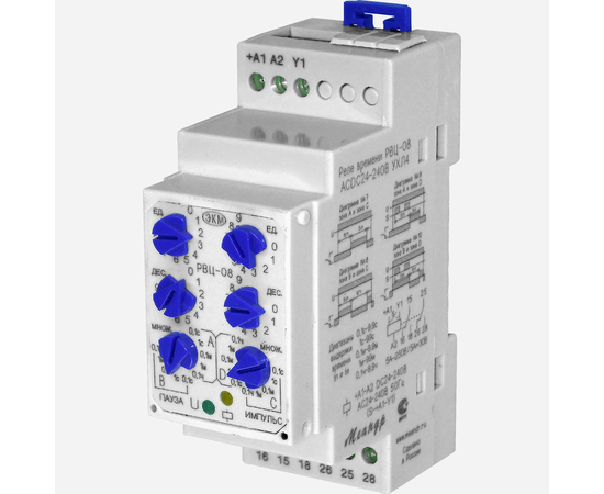 Купить Реле РВЦ-08 ACDC24-240В УХЛ2 EKM по лучшей цене с доставкой - интернет-магазин Прогрессивные решения