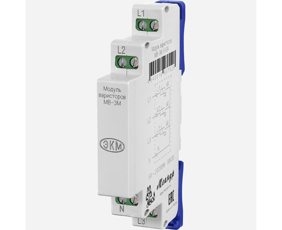 Купить Модуль варисторов МВ-3М УХЛ4 EKM по лучшей цене с доставкой - интернет-магазин Прогрессивные решения