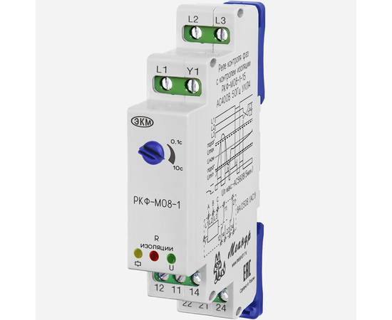 Купить Реле РКФ-М08-1-15 AC400В УХЛ4 EKM по лучшей цене с доставкой - интернет-магазин Прогрессивные решения