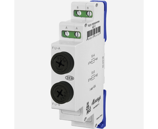 Купить Модуль держателя предохранителя МДП-2 10A AC250В УХЛ4 EKM по лучшей цене с доставкой - интернет-магазин Прогрессивные решения