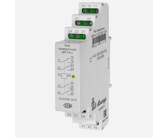 Купить Реле промежуточное МРП-4-2 ACDC230В УХЛ4 EKM по лучшей цене с доставкой - интернет-магазин Прогрессивные решения