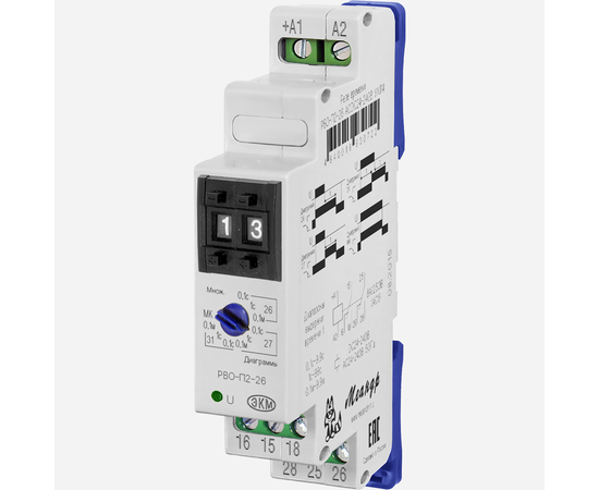Купить Реле РВО-П2-26 ACDC24-240B УХЛ4 EKM по лучшей цене с доставкой - интернет-магазин Прогрессивные решения