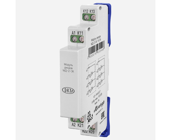 Купить Модуль диодов МД-2-3А УХЛ4 EKM по лучшей цене с доставкой - интернет-магазин Прогрессивные решения