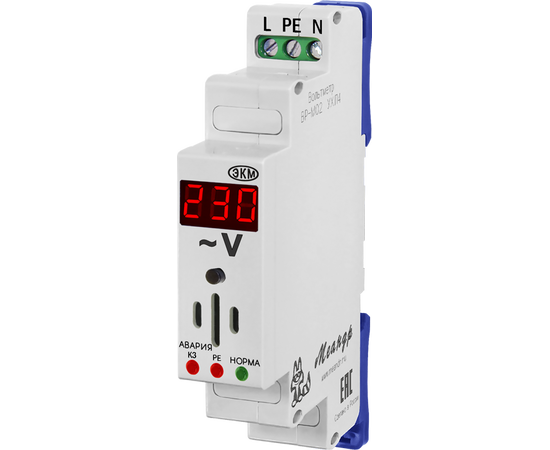 Купить Вольтметр ВРТ-М02 АС230В УХЛ4 EKM по лучшей цене с доставкой - интернет-магазин Прогрессивные решения