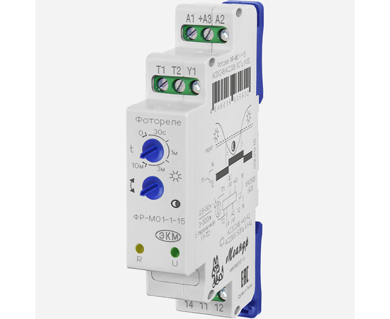 Купить Реле ФР-М01-1-15 АСDC24В/AC230В УХЛ2 с ФД-3-1 EKM по лучшей цене с доставкой - интернет-магазин Прогрессивные решения