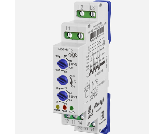 Купить Реле РКФ-М05-2-15 АС400В УХЛ4 EKM по лучшей цене с доставкой - интернет-магазин Прогрессивные решения