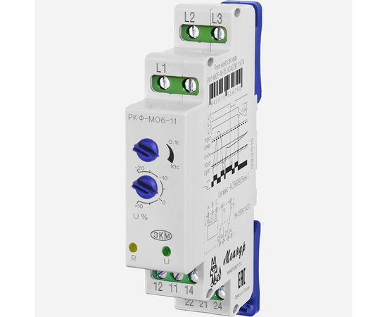 Купить Реле РКФ-М06-11-15 AC100В УХЛ2 EKM по лучшей цене с доставкой - интернет-магазин Прогрессивные решения