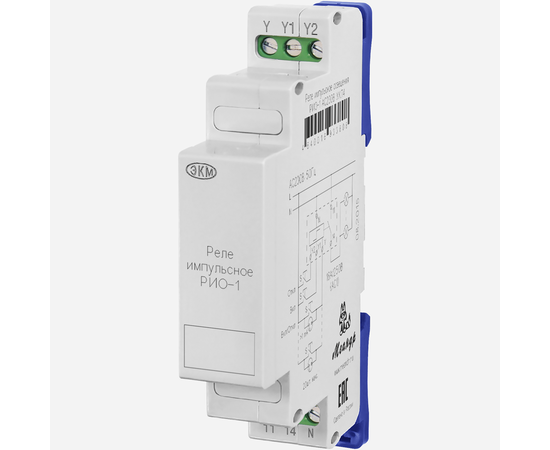 Купить Реле РИО-1 АС100В УХЛ4 EKM по лучшей цене с доставкой - интернет-магазин Прогрессивные решения