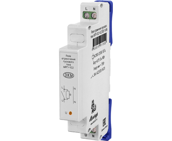 Купить Реле ограничения пускового тока МРП-102 AC230В УХЛ4 EKM по лучшей цене с доставкой - интернет-магазин Прогрессивные решения