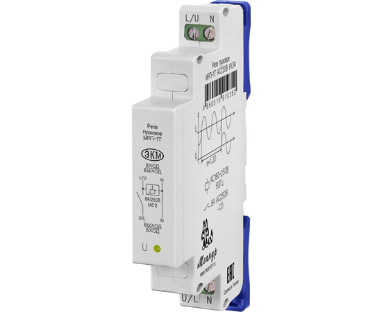 Купить Реле ограничения пускового тока МРП-1Т AC230В УХЛ2 EKM по лучшей цене с доставкой - интернет-магазин Прогрессивные решения