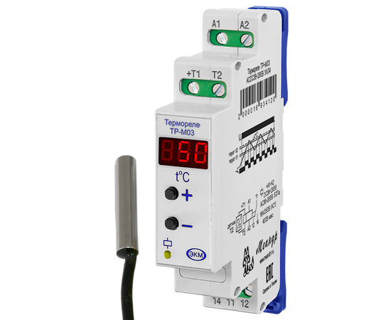 Купить Реле ТР-М03 ACDC36-265В УХЛ2 с ТД-3 EKM по лучшей цене с доставкой - интернет-магазин Прогрессивные решения