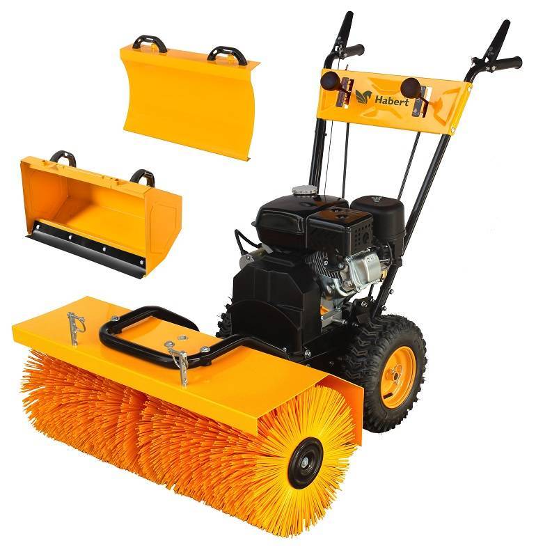 Купить Машина подметально-уборочная HBB25-F 3в1 (щетка+отвал+ковш) HABERT по лучшей цене с доставкой - интернет-магазин Прогрессивные решения