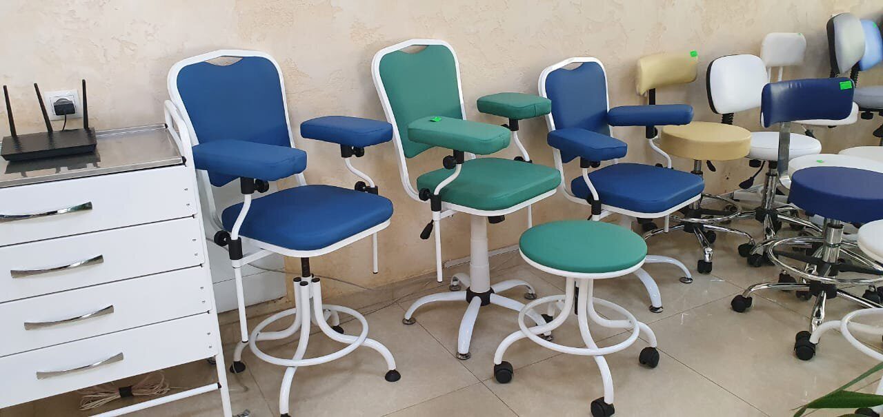 Купить  Т01 Табурет на винтовой опоре Т01 INMEDIX по лучшей цене с доставкой - интернет-магазин Прогрессивные решения