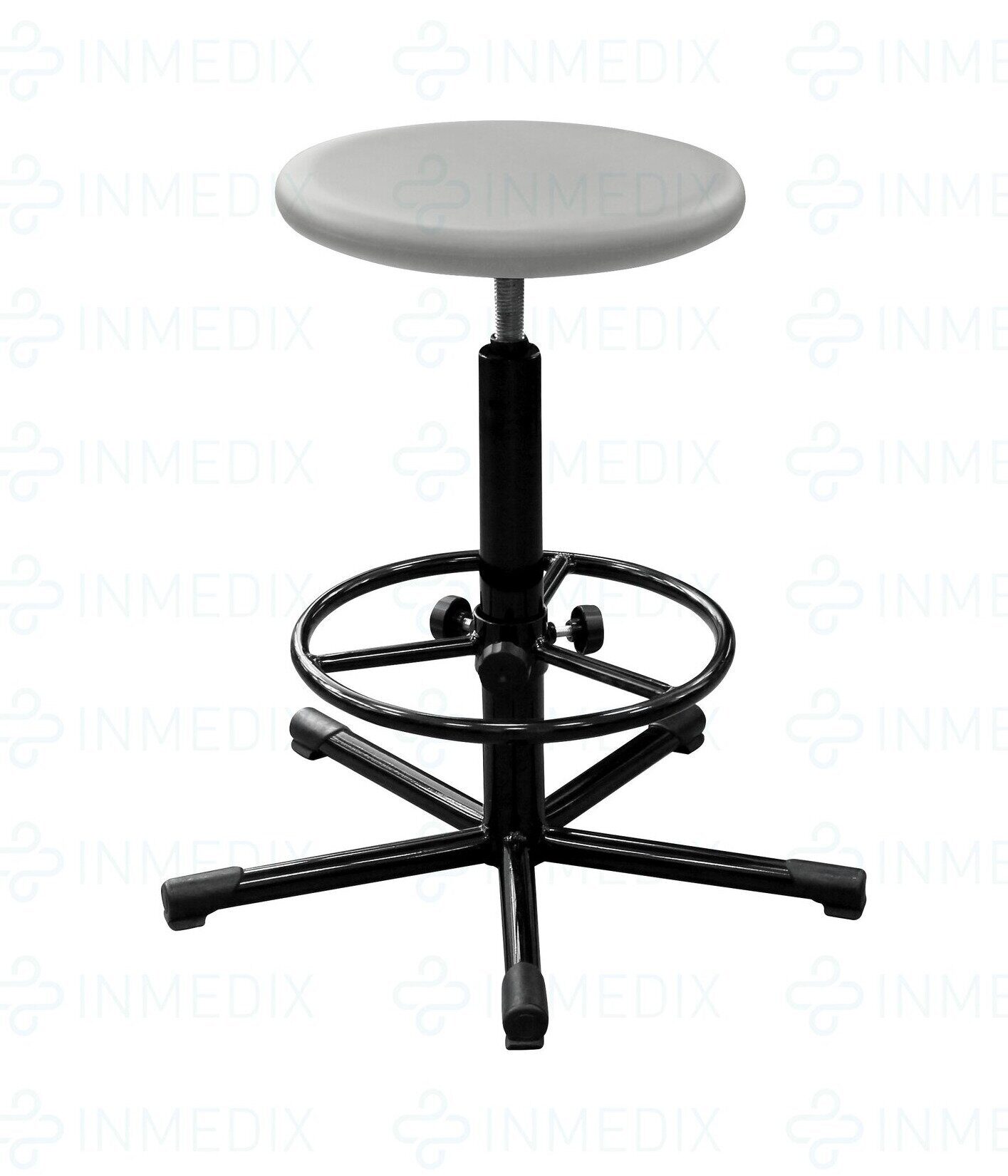 Купить  Т09 (винтовая опора) Табурет лабораторный полиуретан Т09 INMEDIX по лучшей цене с доставкой - интернет-магазин Прогрессивные решения