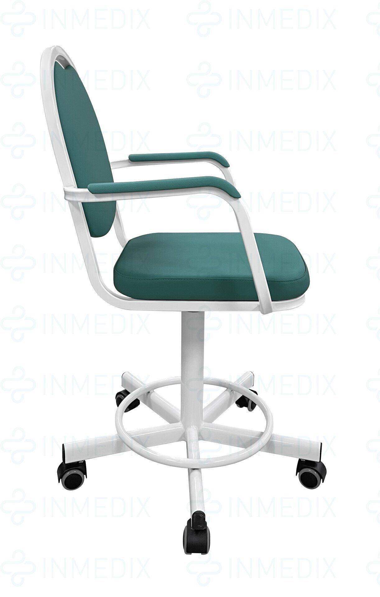 Купить  КР15/П Кресло на винтовой опоре с подлокотниками КР15/П INMEDIX по лучшей цене с доставкой - интернет-магазин Прогрессивные решения