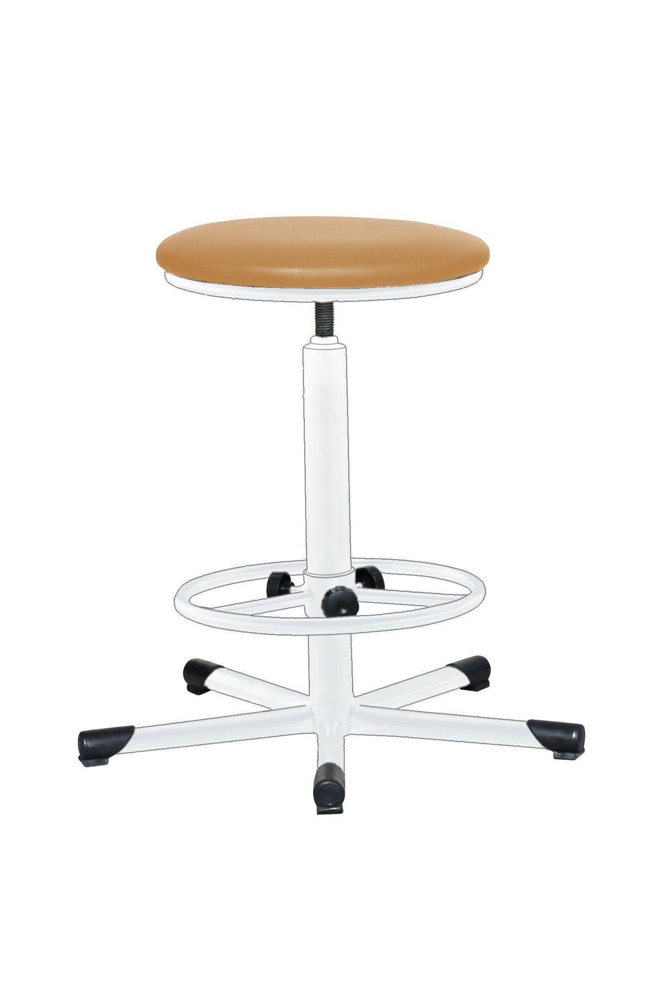 Купить  Т02 ( Т02/К- на колёсиках) Табурет на винтовой опоре Т02 INMEDIX по лучшей цене с доставкой - интернет-магазин Прогрессивные решения