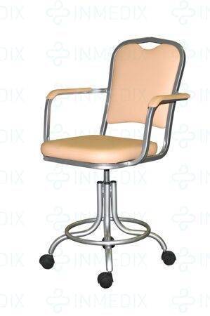 Купить  КР09 Кресло на винтовой опоре с подлокотниками КР09 INMEDIX по лучшей цене с доставкой - интернет-магазин Прогрессивные решения