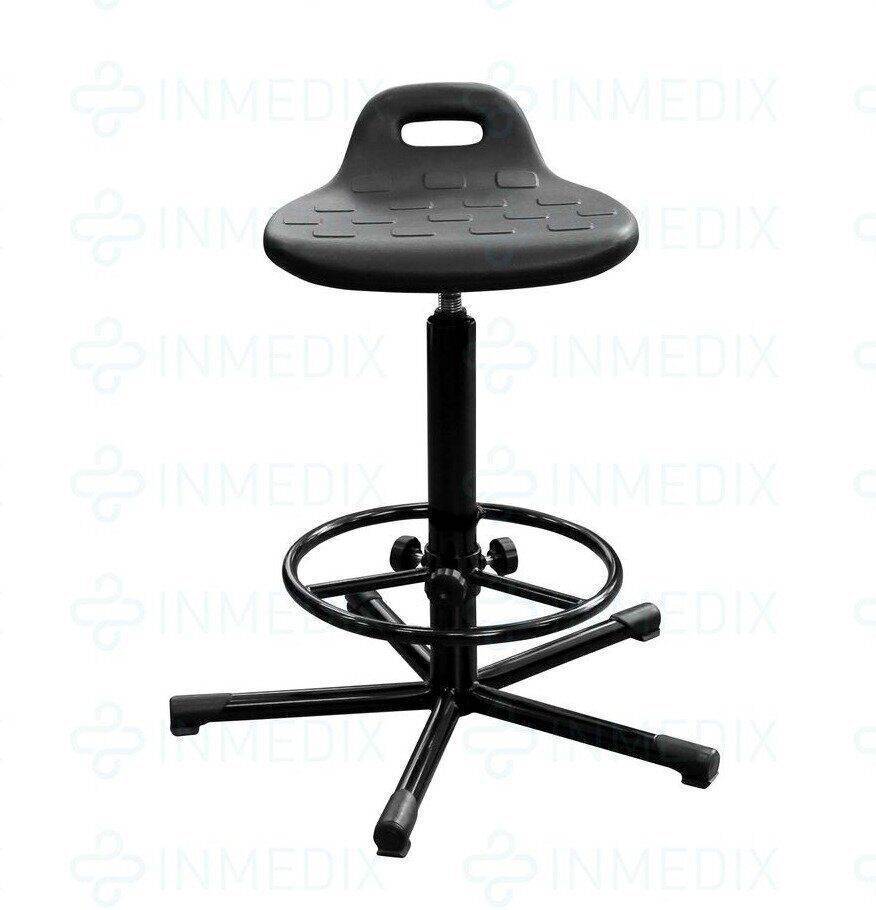 Купить  Т09 (винтовая опора) Табурет лабораторный с полиуретановым сиденьем Т09 INMEDIX по лучшей цене с доставкой - интернет-магазин Прогрессивные решения