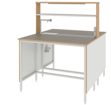 Купить Стол островной ЛАБ-1200 ОКМ LAB по лучшей цене с доставкой - интернет-магазин Прогрессивные решения