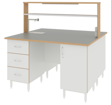 Купить Стол островной ЛАБ-1500 ОТМ LAB по лучшей цене с доставкой - интернет-магазин Прогрессивные решения