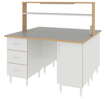 Купить Стол островной ЛАБ-1500 ОТ LAB по лучшей цене с доставкой - интернет-магазин Прогрессивные решения