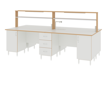 Купить Стол островной ЛАБ-3000 ОЛМ LAB по лучшей цене с доставкой - интернет-магазин Прогрессивные решения