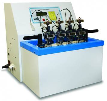 Купить Прибор для определения температуры размягчения по Вика и деформационной теплостойкости RR/HDV4, на 4 станции LAB по лучшей цене с доставкой - интернет-магазин Прогрессивные решения