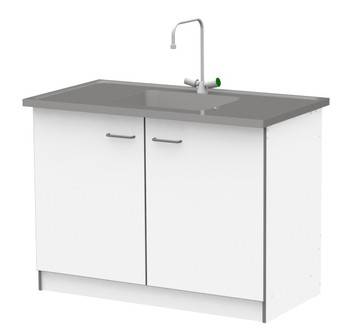 Купить Стол-мойка ЛАБ-М МО30 120.65.90 SS LAB по лучшей цене с доставкой - интернет-магазин Прогрессивные решения