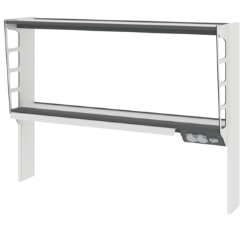 Купить Стеллаж пристенный ЛАБ-М СтП 120.32.90 LAB по лучшей цене с доставкой - интернет-магазин Прогрессивные решения