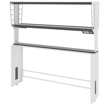 Купить Технологическая стойка островная ЛАБ-М ТСО 180.20/48.90/180 LAB по лучшей цене с доставкой - интернет-магазин Прогрессивные решения