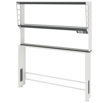Купить Технологическая стойка пристенная ЛАБ-М ТСП 150.15/32.90/180 LAB по лучшей цене с доставкой - интернет-магазин Прогрессивные решения
