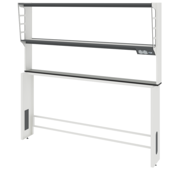 Купить Технологическая стойка пристенная ЛАБ-М ТСП 180.15/32.90/180 LAB по лучшей цене с доставкой - интернет-магазин Прогрессивные решения