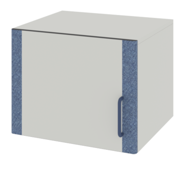 Антресоль низкая к шкафам хранения ЛАБ-PRO Ан 50.50.40 ЛОиП  по лучшей цене с доставкой - интернет-магазин Прогрессивные решения