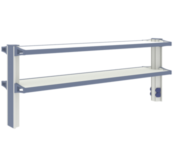 Стеллаж низкий к островному столу ЛАБ-PRO СТОн 180.40.70 ЛОиП  по лучшей цене с доставкой - интернет-магазин Прогрессивные решения