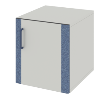 Тумба навесная с дверкой ЛАБ-PRO ТД 40.50.45 ЛОиП  по лучшей цене с доставкой - интернет-магазин Прогрессивные решения