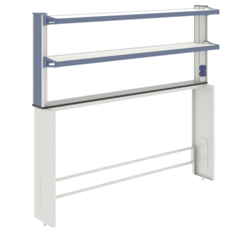 Технологическая стойка пристенная ЛАБ-PRO ТСПн 180.15/27.90/160 ЛОиП  по лучшей цене с доставкой - интернет-магазин Прогрессивные решения