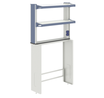 Технологическая стойка пристенная ЛАБ-PRO ТСПн 90.15/27.90/160 ЛОиП  по лучшей цене с доставкой - интернет-магазин Прогрессивные решения