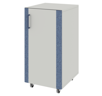 Тумба подкатная из меламина с дверкой ЛАБ-PRO ТПД 40.50.81 ЛОиП  по лучшей цене с доставкой - интернет-магазин Прогрессивные решения
