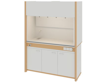 Купить Шкаф вытяжной ЛАБ-1500 ШВФ-Н LAB по лучшей цене с доставкой - интернет-магазин Прогрессивные решения