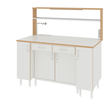 Купить Стол пристенный ЛАБ-1500 ПЛТМ LAB по лучшей цене с доставкой - интернет-магазин Прогрессивные решения