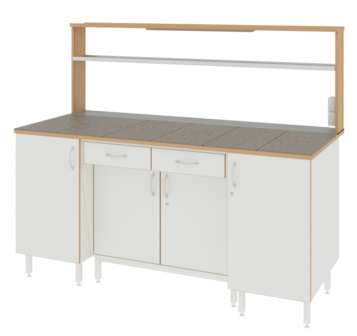 Купить Стол пристенный ЛАБ-1800 ПКТ LAB по лучшей цене с доставкой - интернет-магазин Прогрессивные решения