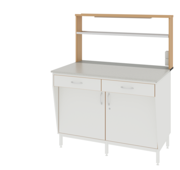 Купить Стол пристенный ЛАБ-1200 ПФТ LAB по лучшей цене с доставкой - интернет-магазин Прогрессивные решения