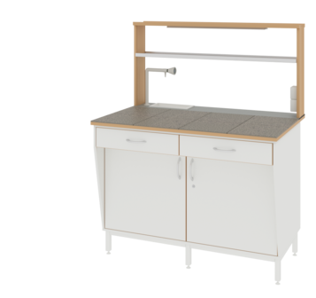 Купить Стол пристенный ЛАБ-1200 ПКТМ LAB по лучшей цене с доставкой - интернет-магазин Прогрессивные решения